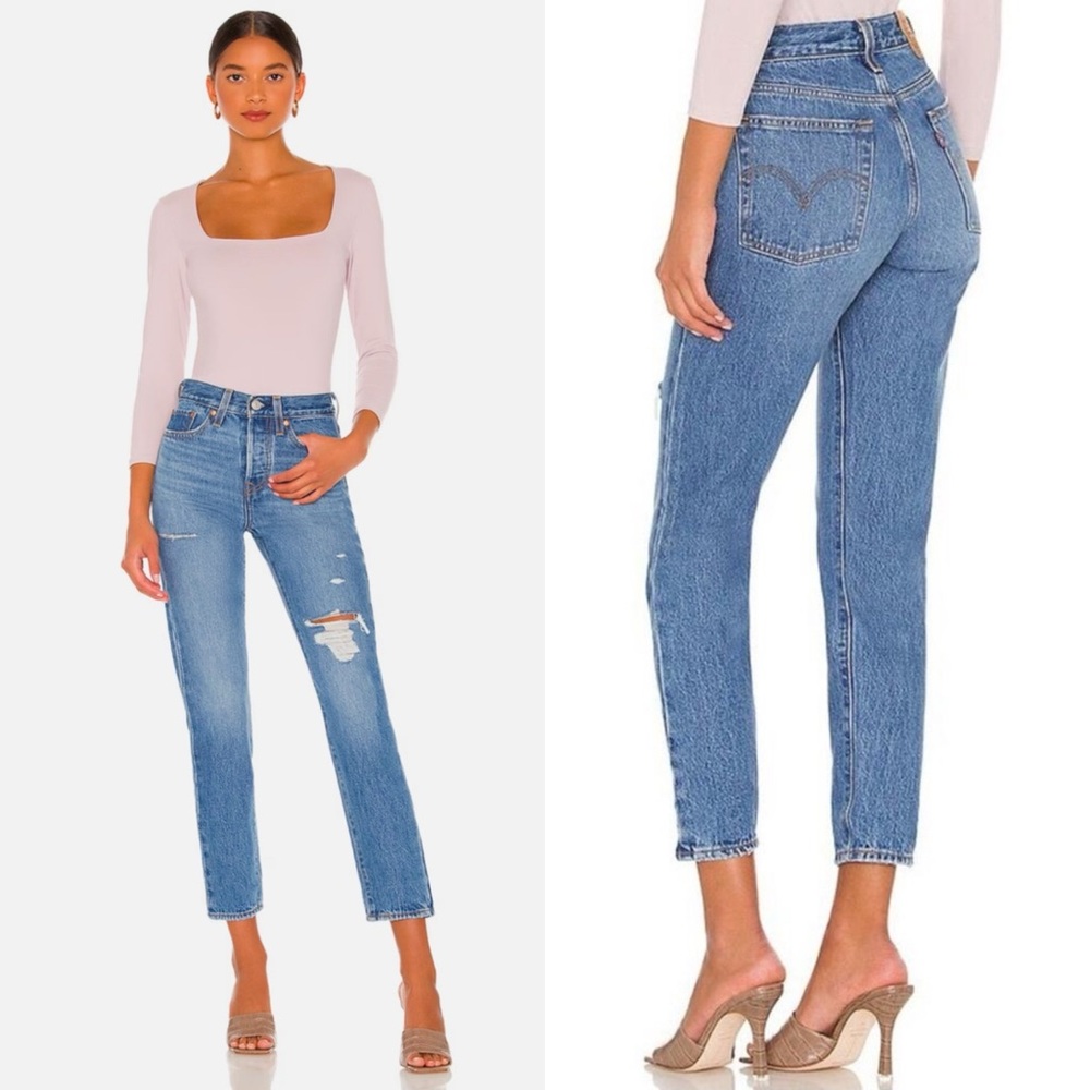 Levi’s Premium Womens‎ Jean Wedgie Icon Athens Asleep Blue High Rise Sz 28